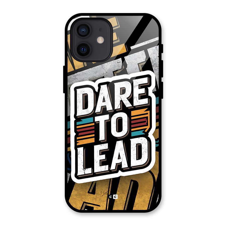 Dare To Lead Glass Back Case for iPhone 12