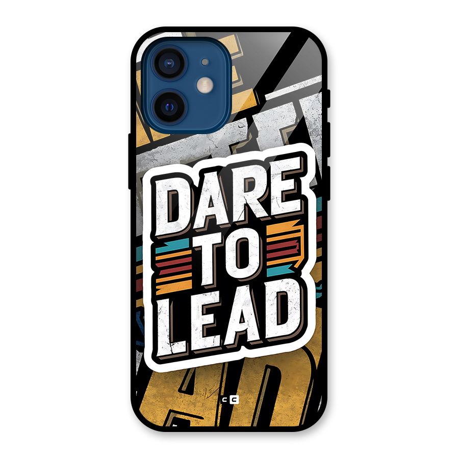 Dare To Lead Glass Back Case for iPhone 12 Mini