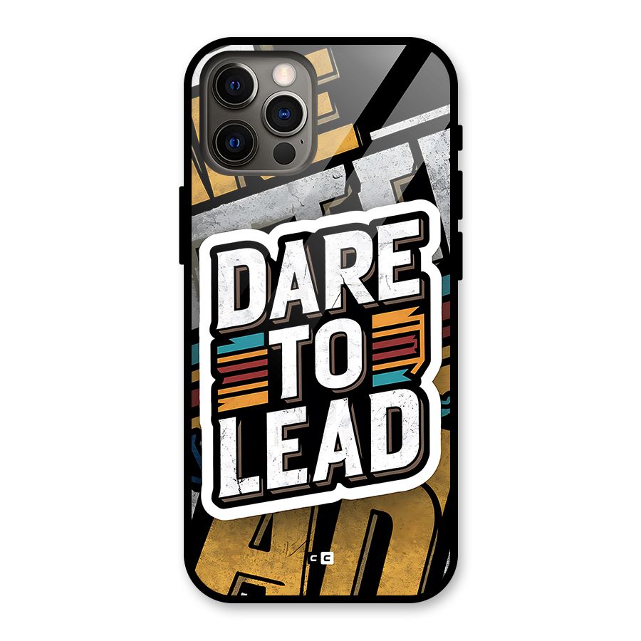 Dare To Lead Glass Back Case for iPhone 12 Pro