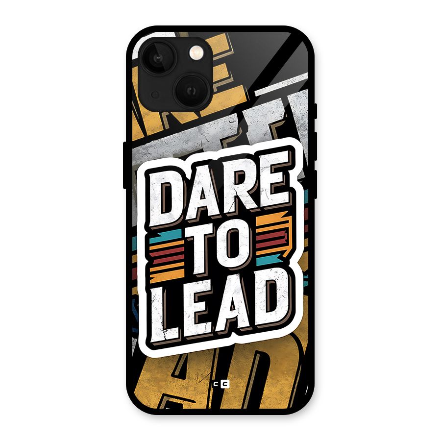 Dare To Lead Glass Back Case for iPhone 13