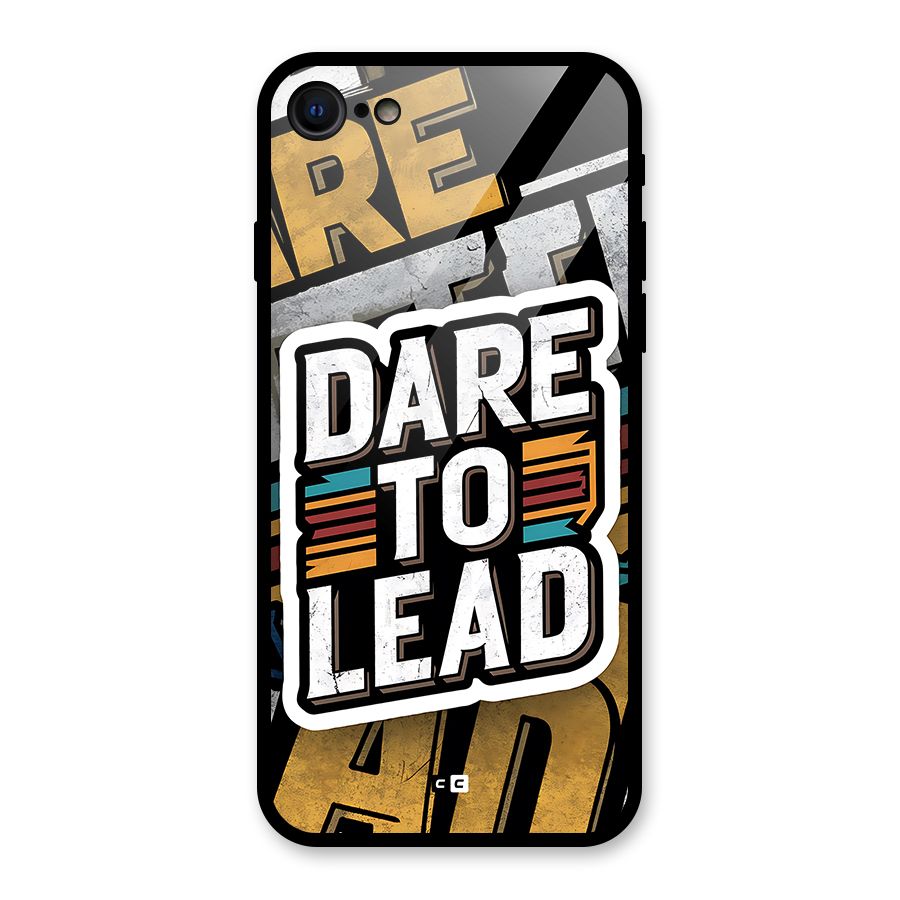 Dare To Lead Glass Back Case for iPhone 7