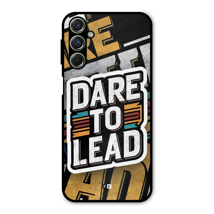Dare To Lead Metal Back Case for Galaxy M34