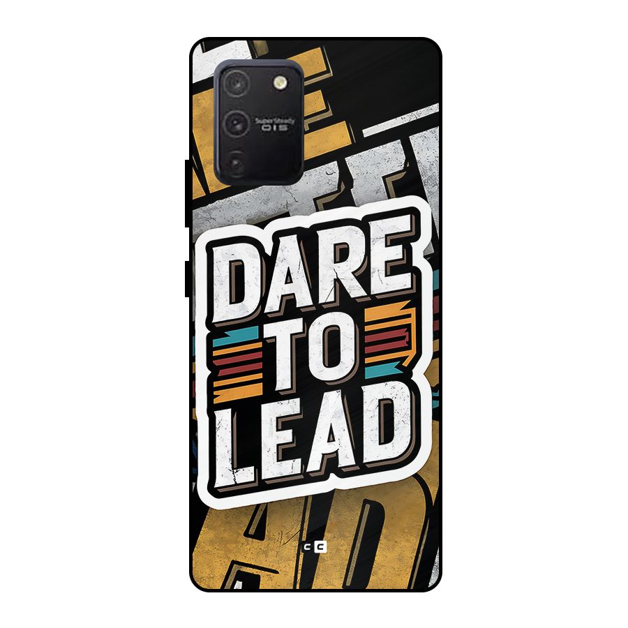 Dare To Lead Metal Back Case for Galaxy S10 Lite
