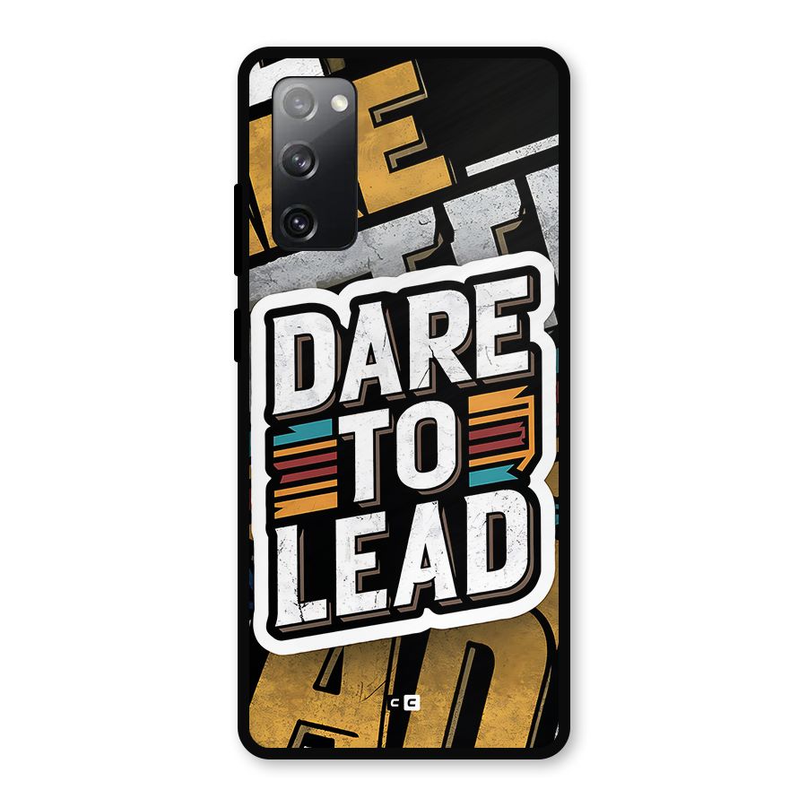 Dare To Lead Metal Back Case for Galaxy S20 FE 5G