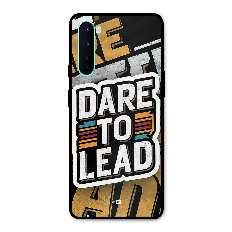 Dare To Lead Metal Back Case for OnePlus Nord