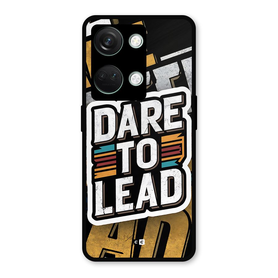 Dare To Lead Metal Back Case for OnePlus Nord 3