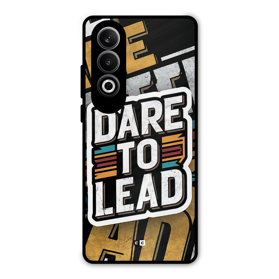 Dare To Lead Metal Back Case for OnePlus Nord CE4