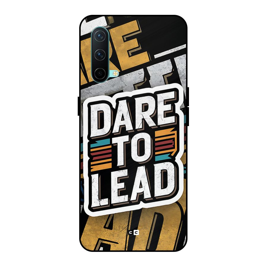 Dare To Lead Metal Back Case for OnePlus Nord CE 5G