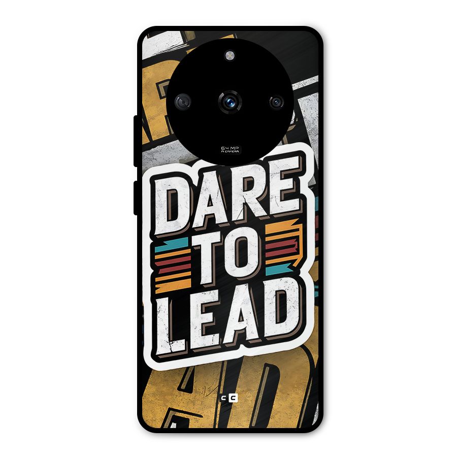 Dare To Lead Metal Back Case for Realme Narzo 60 5G