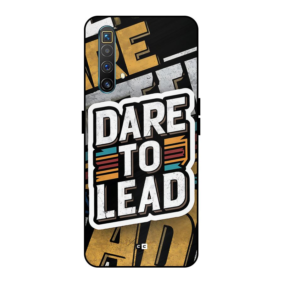 Dare To Lead Metal Back Case for Realme X3