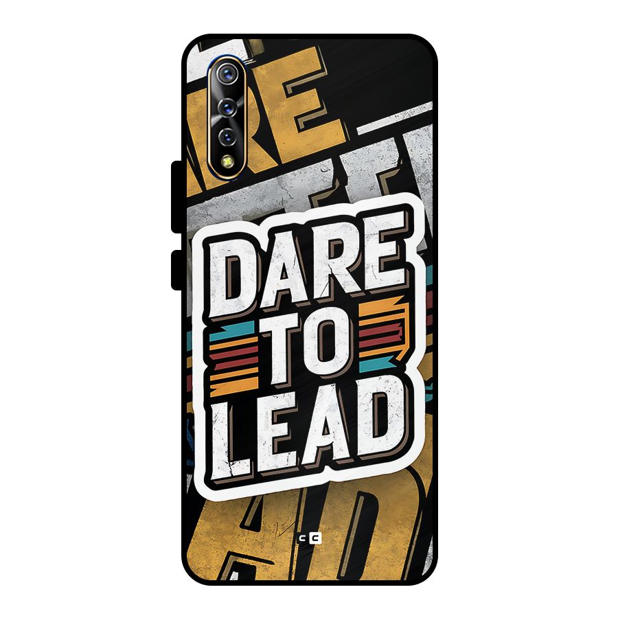 Dare To Lead Metal Back Case for Vivo S1