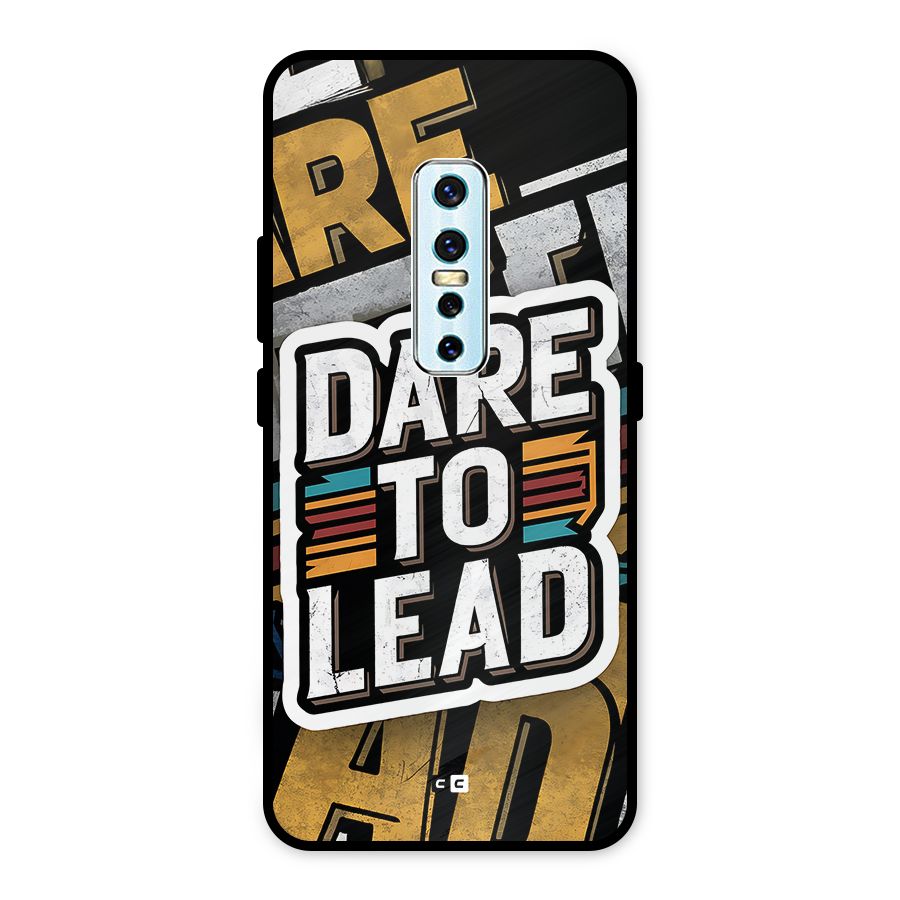 Dare To Lead Metal Back Case for Vivo V17 Pro