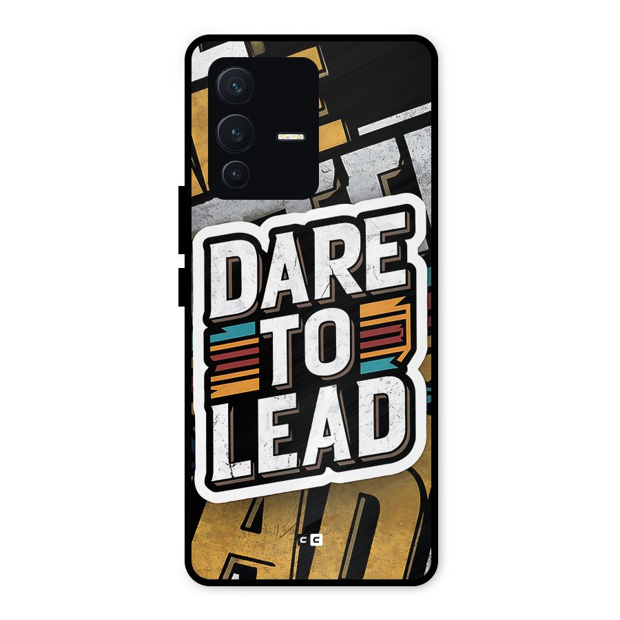 Dare To Lead Metal Back Case for Vivo V23 5G