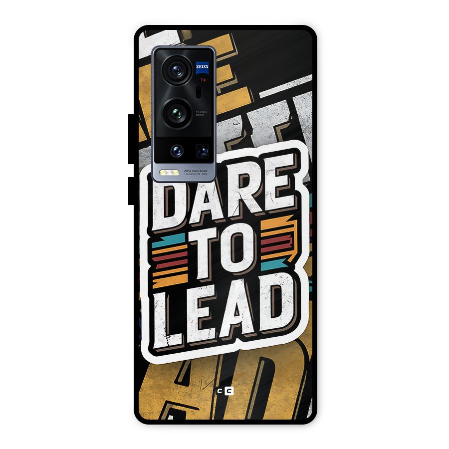 Dare To Lead Metal Back Case for Vivo X60 Pro Plus