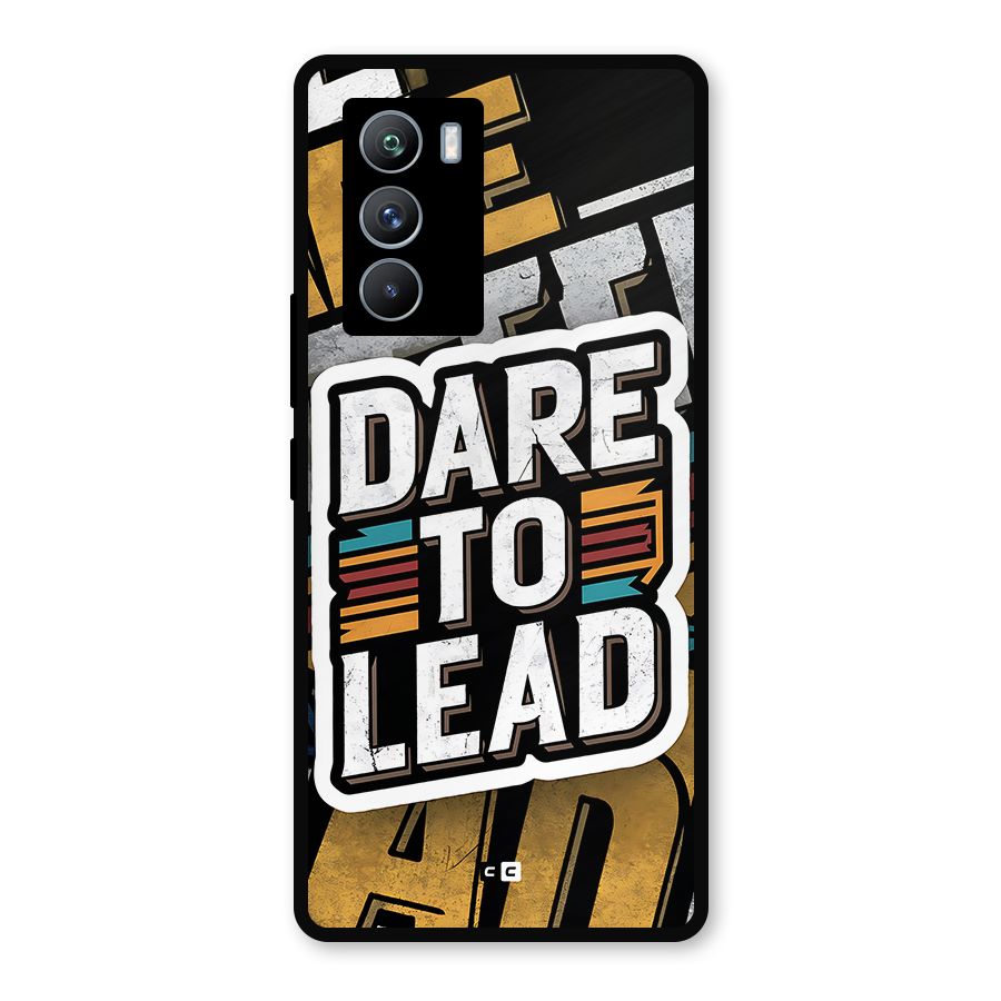 Dare To Lead Metal Back Case for iQOO 9 SE
