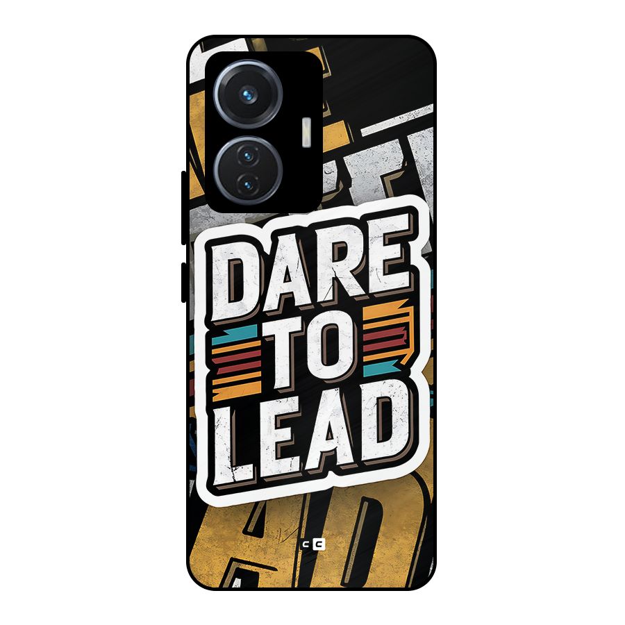 Dare To Lead Metal Back Case for iQOO Z6 44W