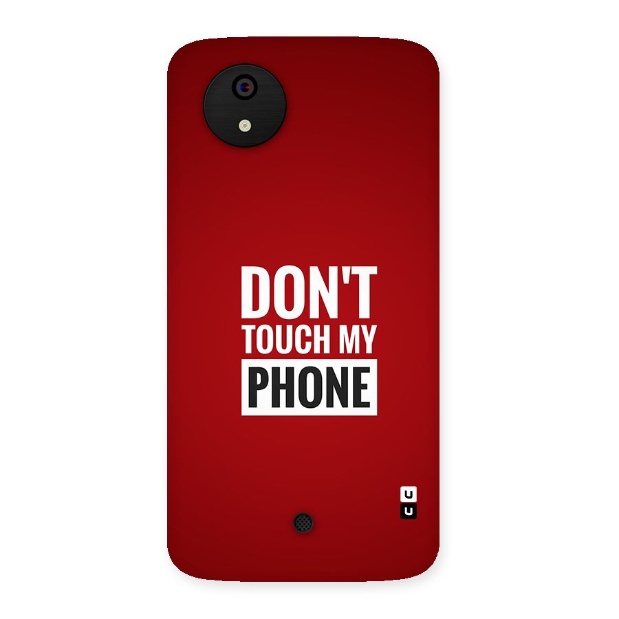 Dare To Touch Back Case for Canvas A1  AQ4501