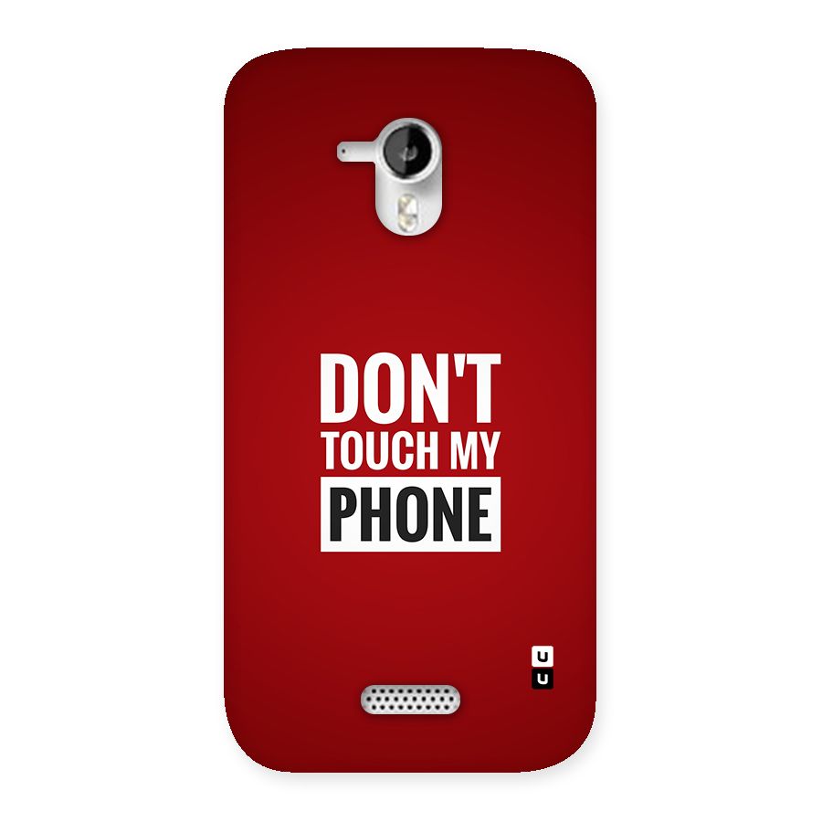 Dare To Touch Back Case for Canvas HD A116