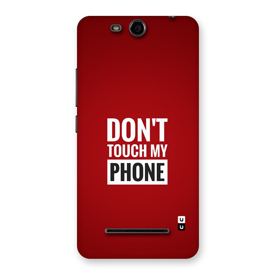 Dare To Touch Back Case for Canvas Juice 3 Q392