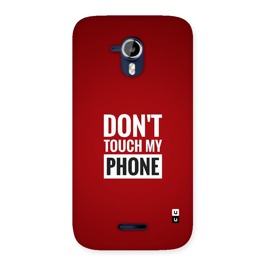 Dare To Touch Back Case for Canvas Magnus A117