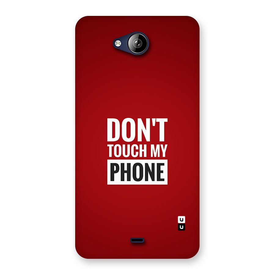 Dare To Touch Back Case for Canvas Play Q355