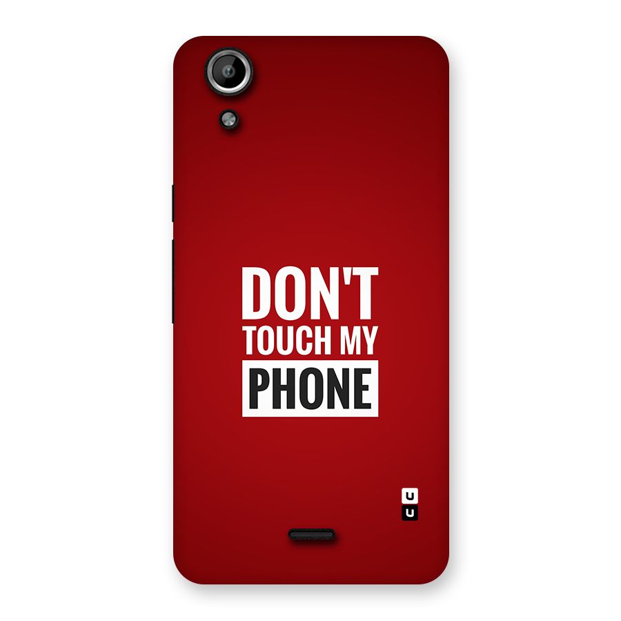 Dare To Touch Back Case for Canvas Selfie Lens Q345