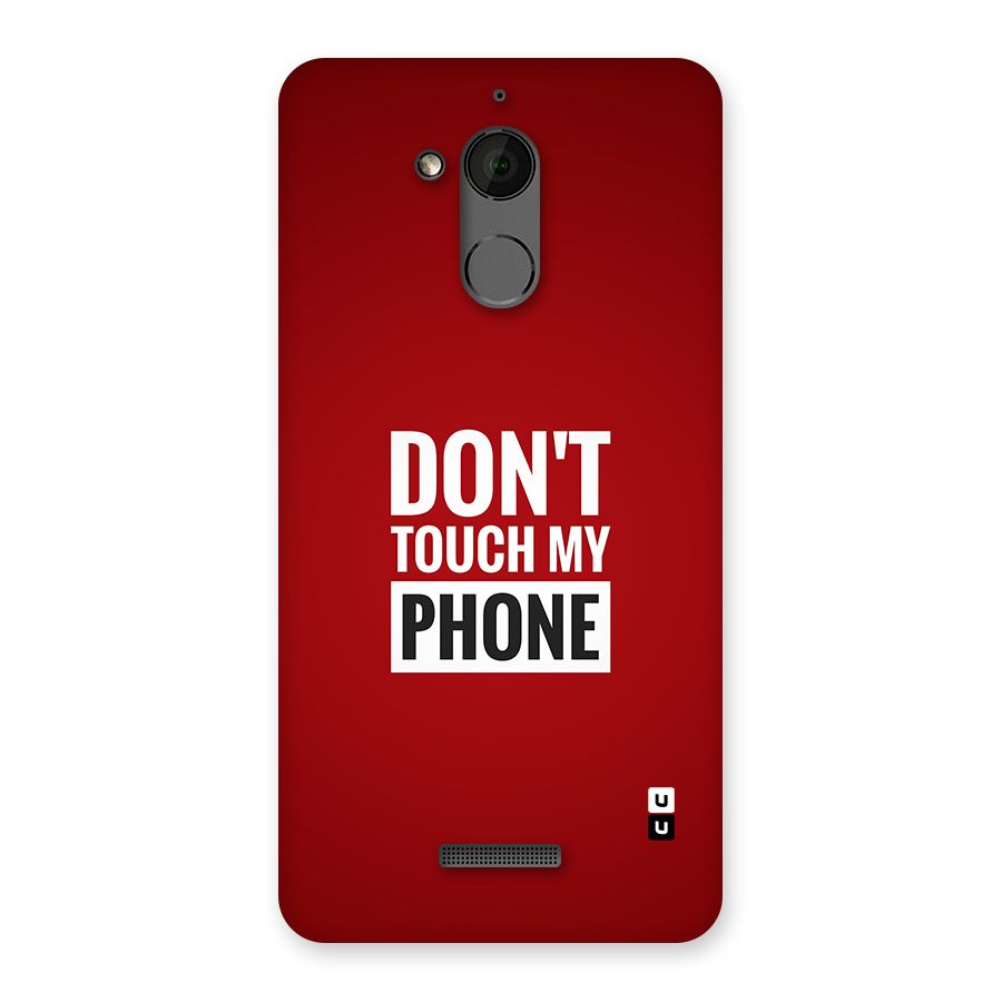 Dare To Touch Back Case for Coolpad Note 5