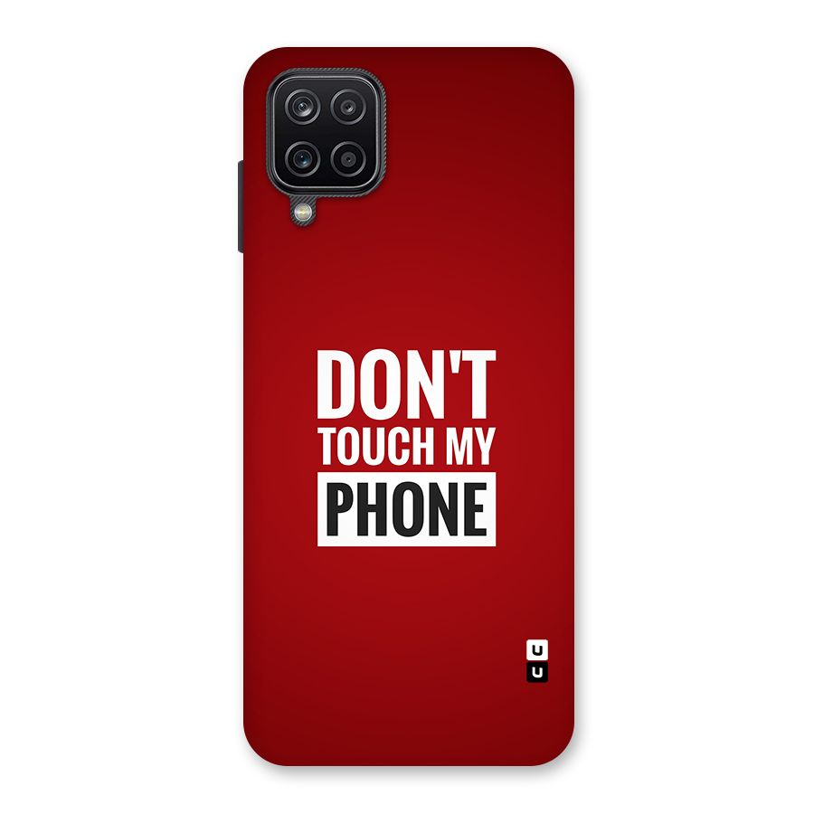 Dare To Touch Back Case for Galaxy A12