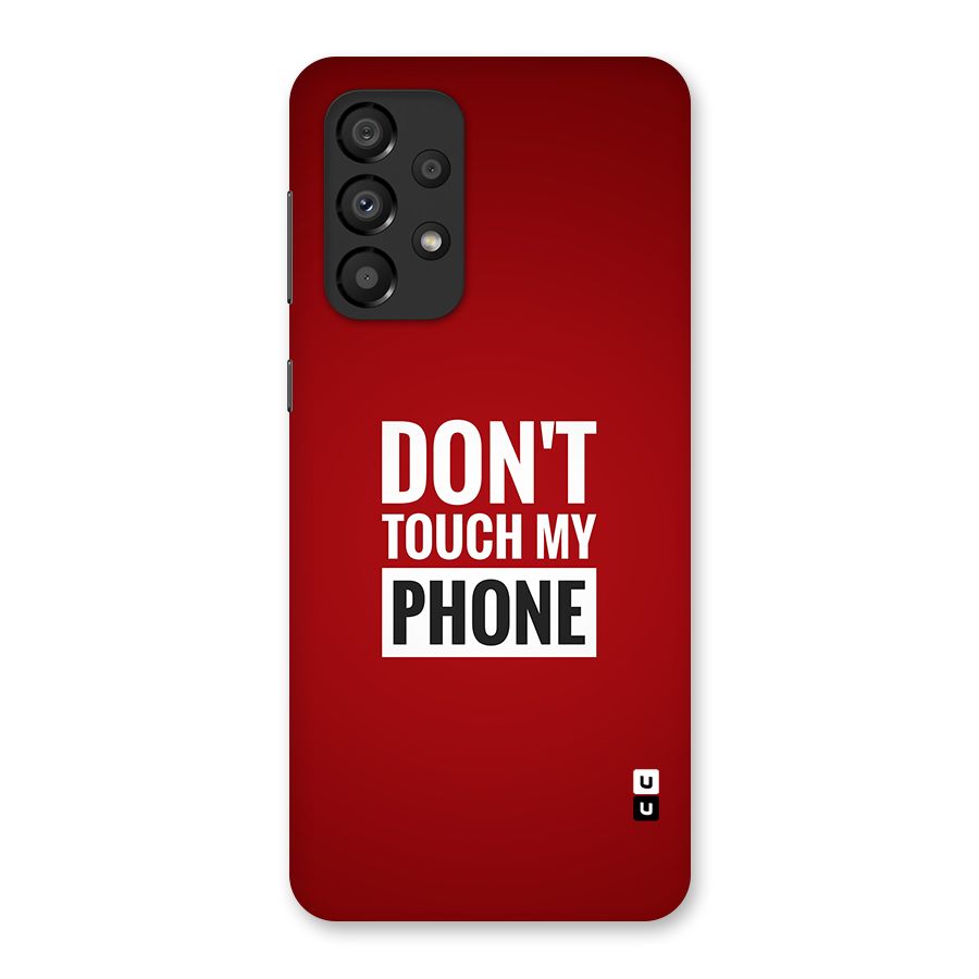 Dare To Touch Back Case for Galaxy A33 5G