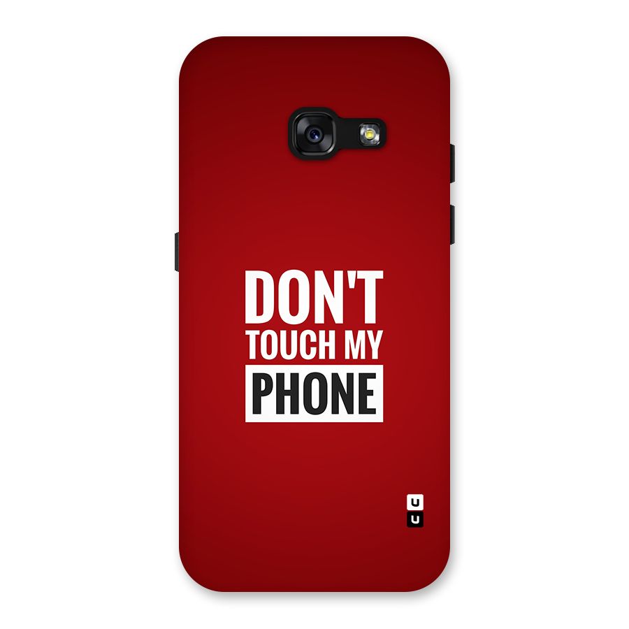 Dare To Touch Back Case for Galaxy A3 (2017)