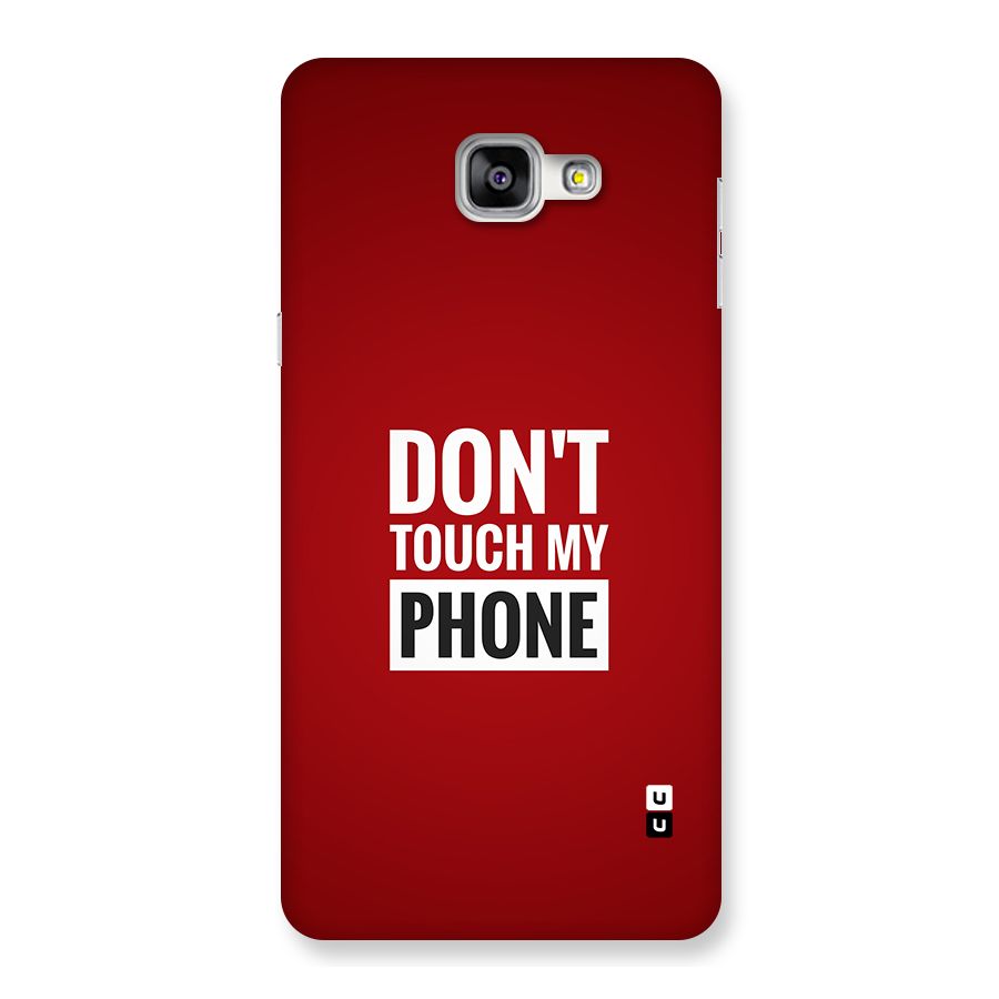 Dare To Touch Back Case for Galaxy A9