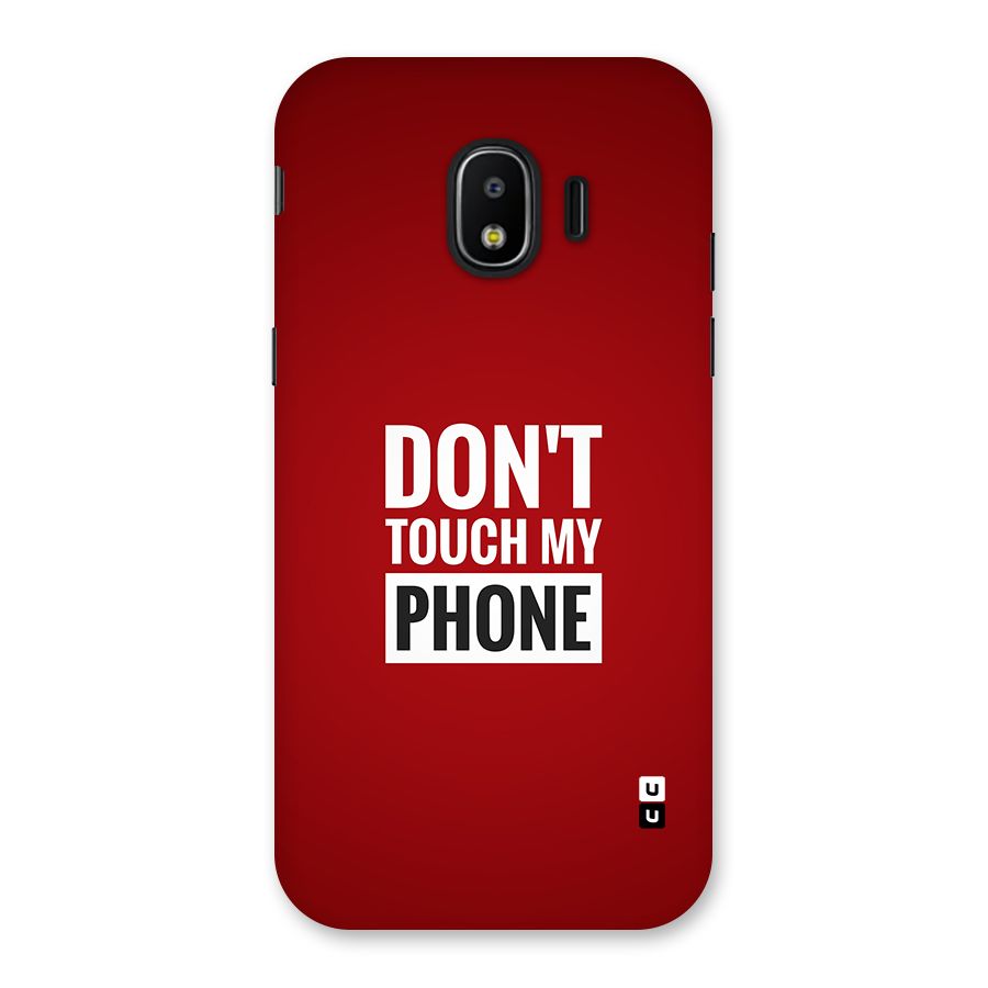 Dare To Touch Back Case for Galaxy J2 Pro 2018