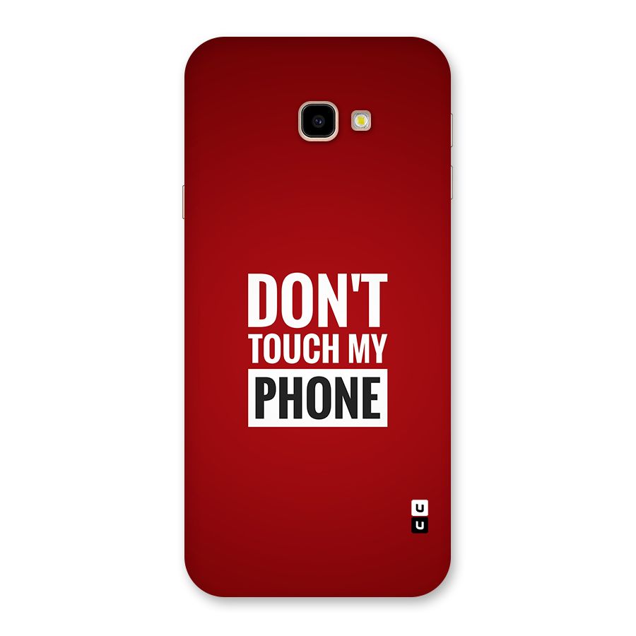 Dare To Touch Back Case for Galaxy J4 Plus