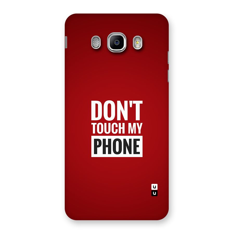 Dare To Touch Back Case for Galaxy J5 2016