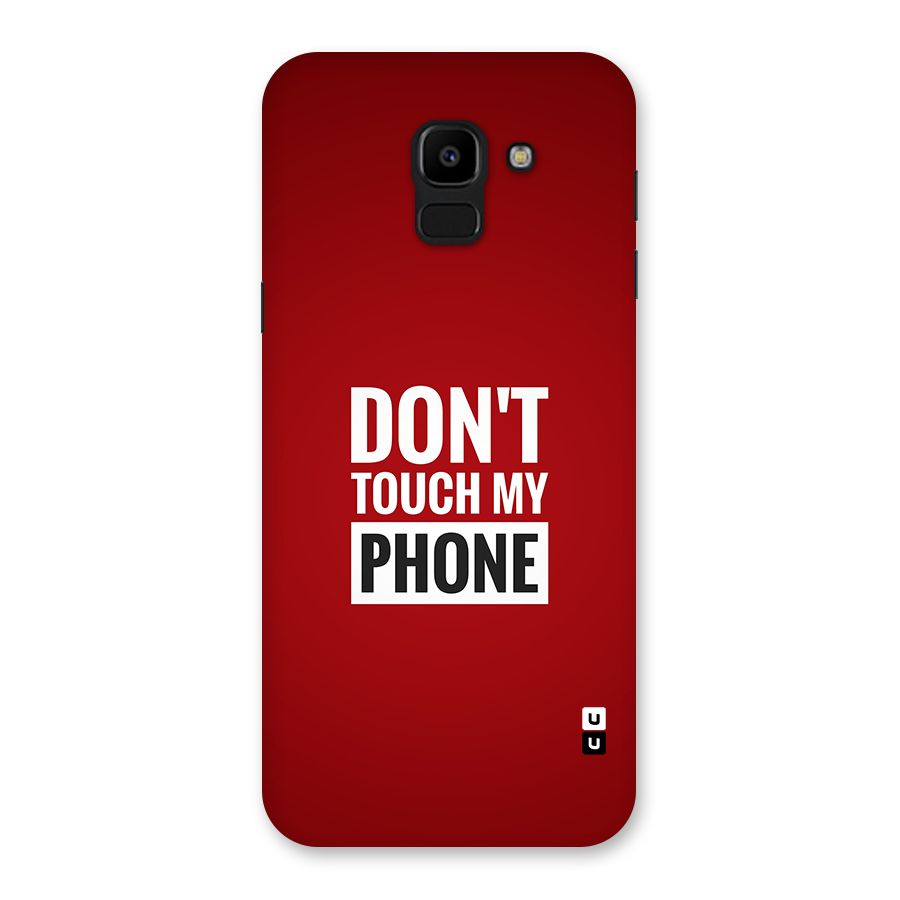 Dare To Touch Back Case for Galaxy J6