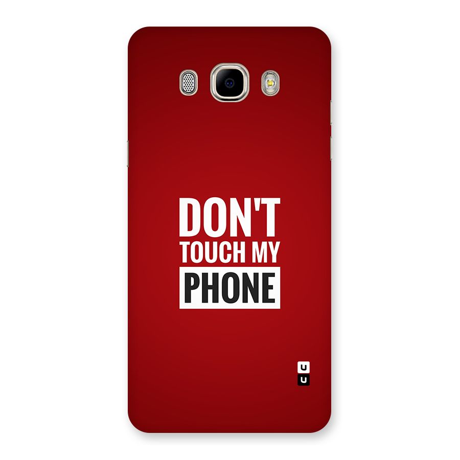 Dare To Touch Back Case for Galaxy J7 2016