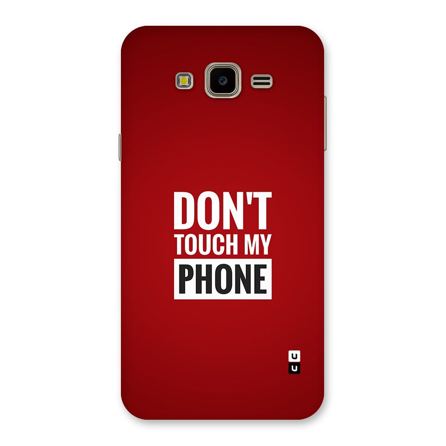 Dare To Touch Back Case for Galaxy J7 Nxt