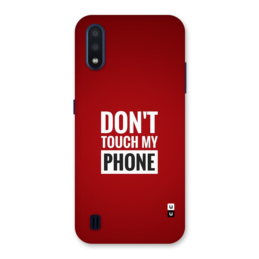 Dare To Touch Back Case for Galaxy M01