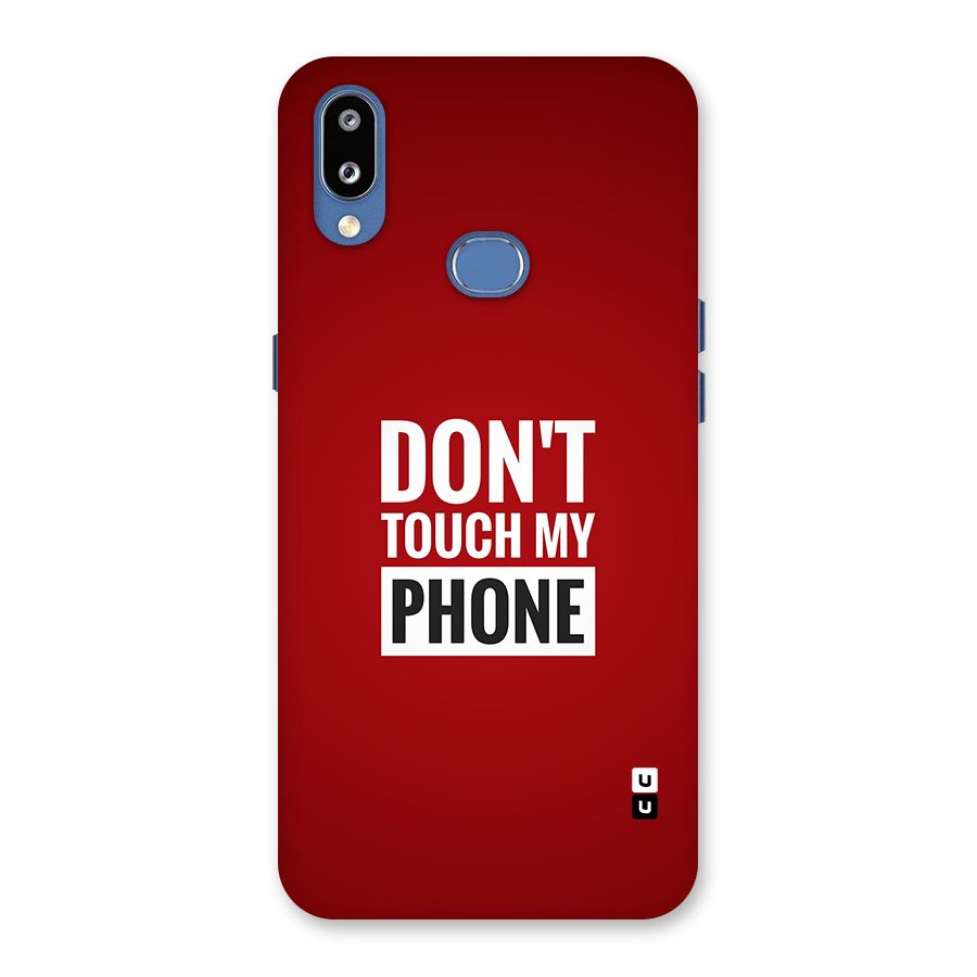 Dare To Touch Back Case for Galaxy M01s