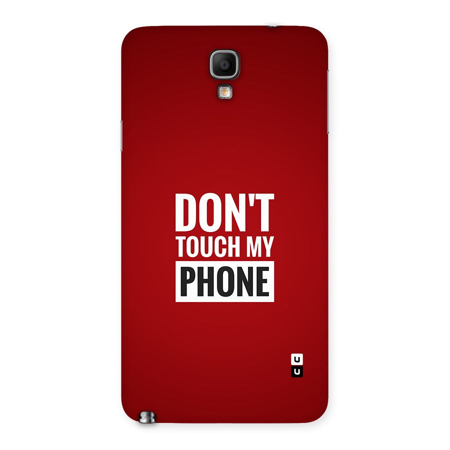 Dare To Touch Back Case for Galaxy Note 3 Neo