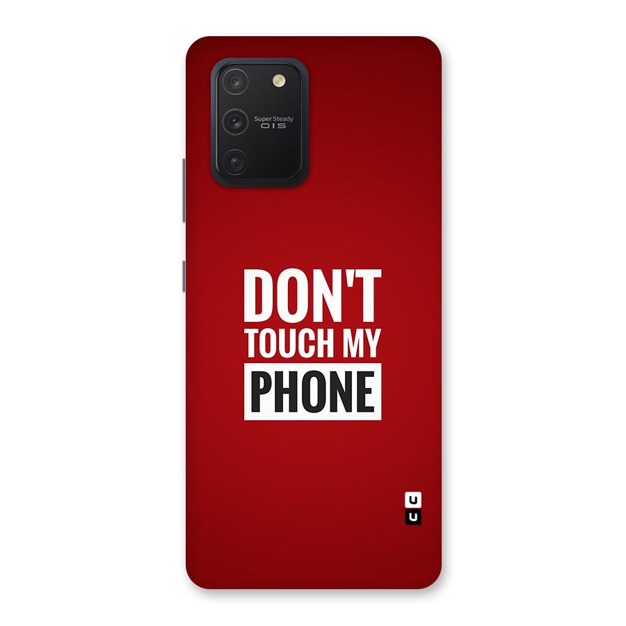 Dare To Touch Back Case for Galaxy S10 Lite