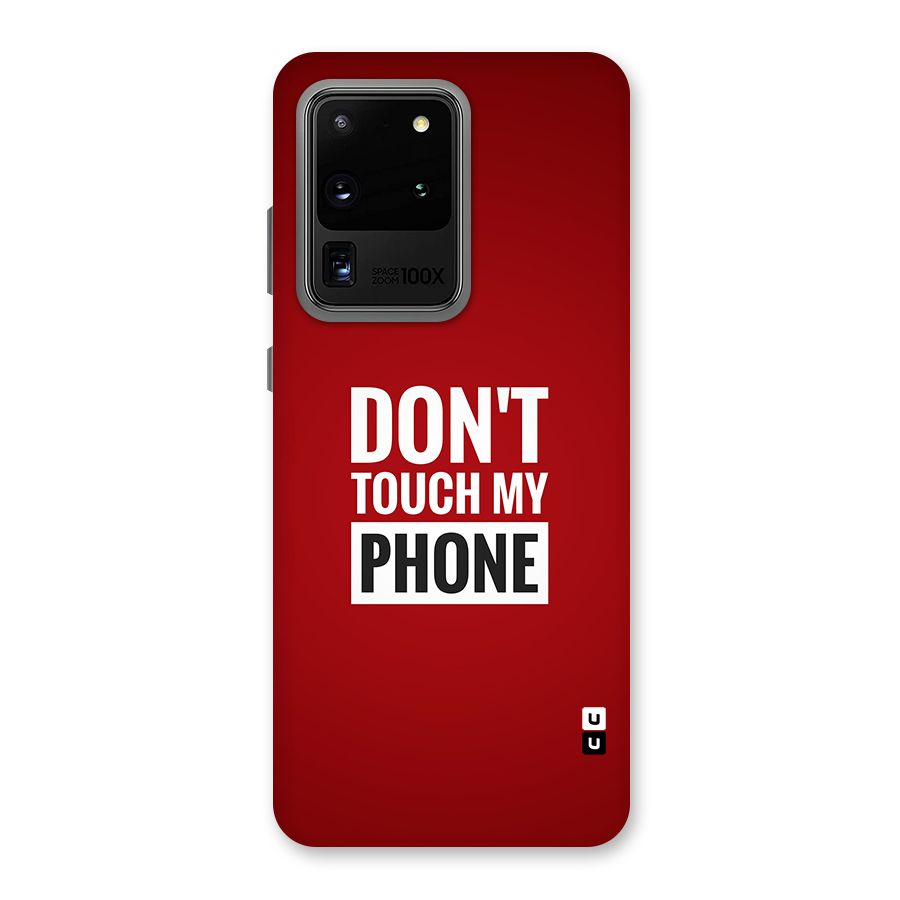 Dare To Touch Back Case for Galaxy S20 Ultra