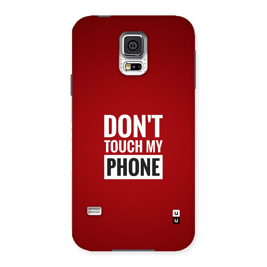 Dare To Touch Back Case for Galaxy S5