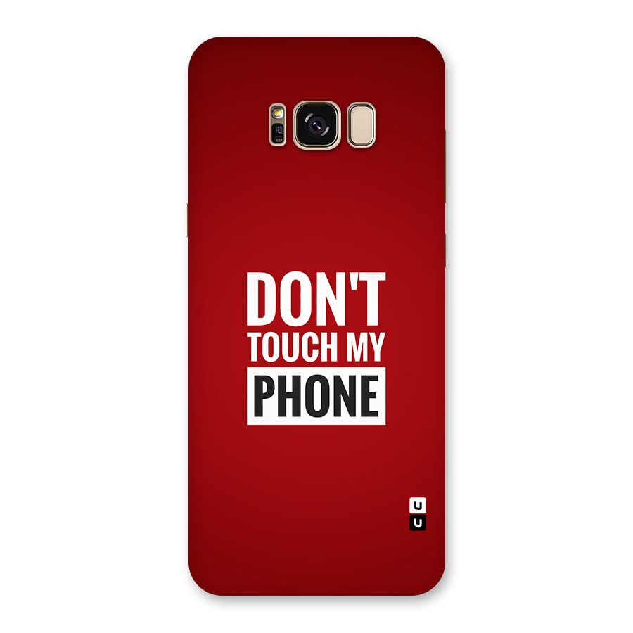 Dare To Touch Back Case for Galaxy S8 Plus