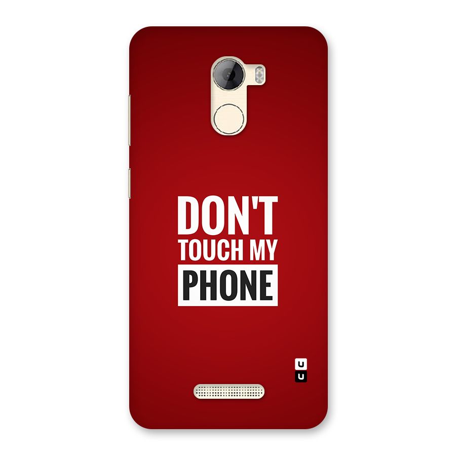 Dare To Touch Back Case for Gionee A1 LIte