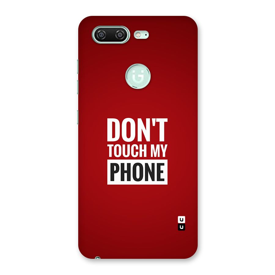 Dare To Touch Back Case for Gionee S10