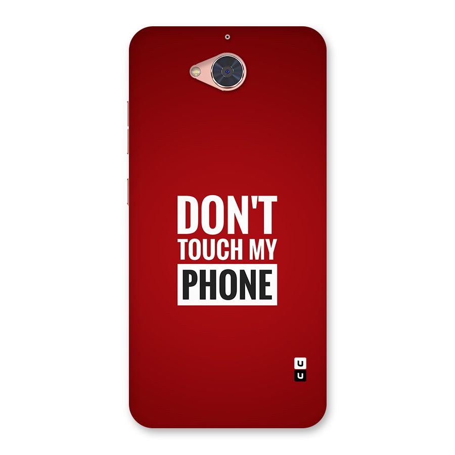 Dare To Touch Back Case for Gionee S6 Pro