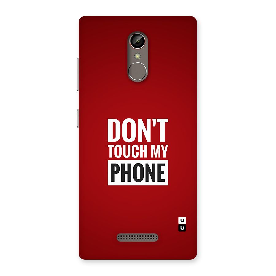 Dare To Touch Back Case for Gionee S6s