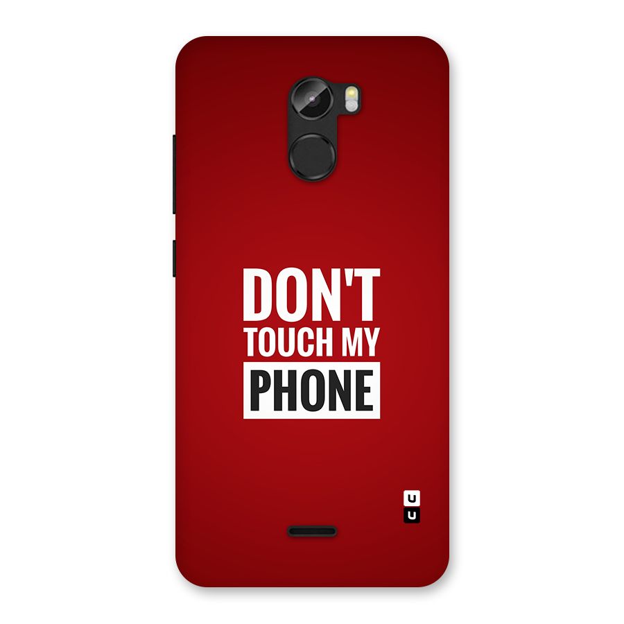 Dare To Touch Back Case for Gionee X1