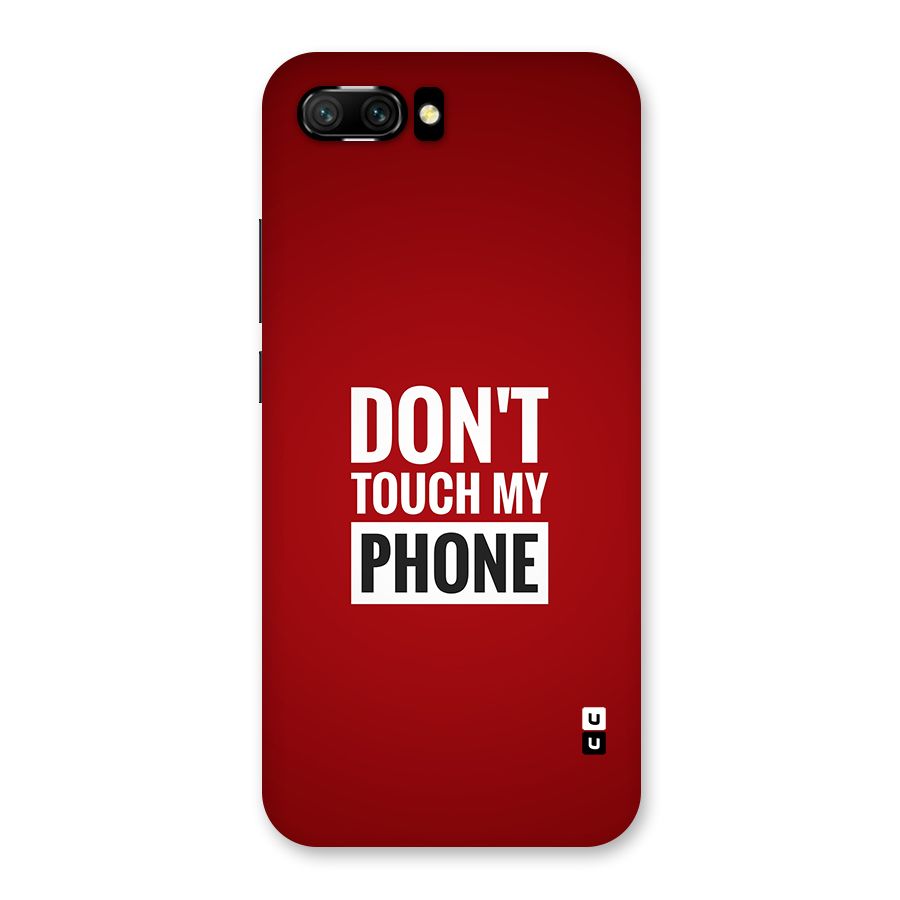 Dare To Touch Back Case for Honor 10